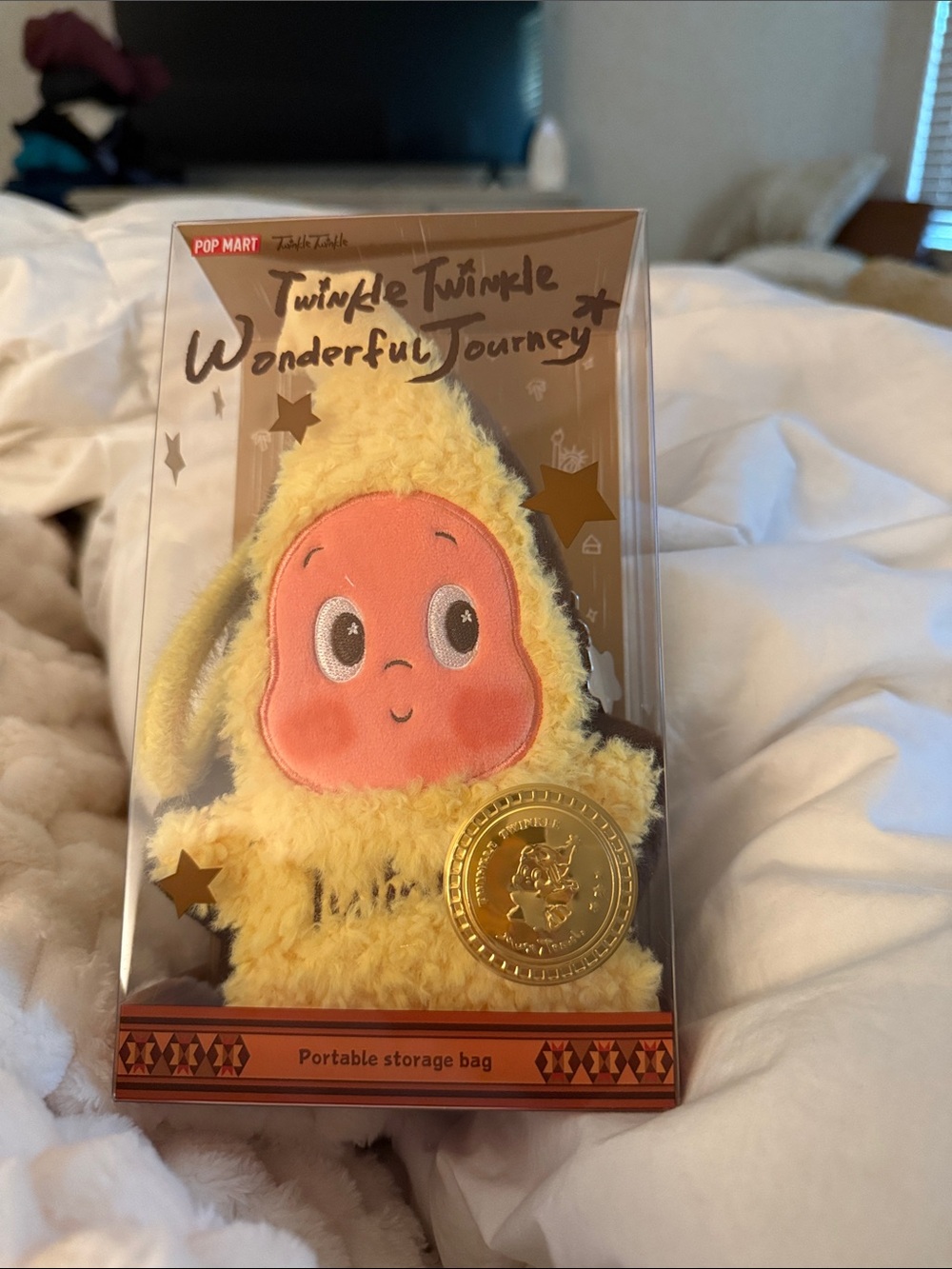 Pop Mart Twinkle Twinkle Wonderful Journey Plush Storage Bag